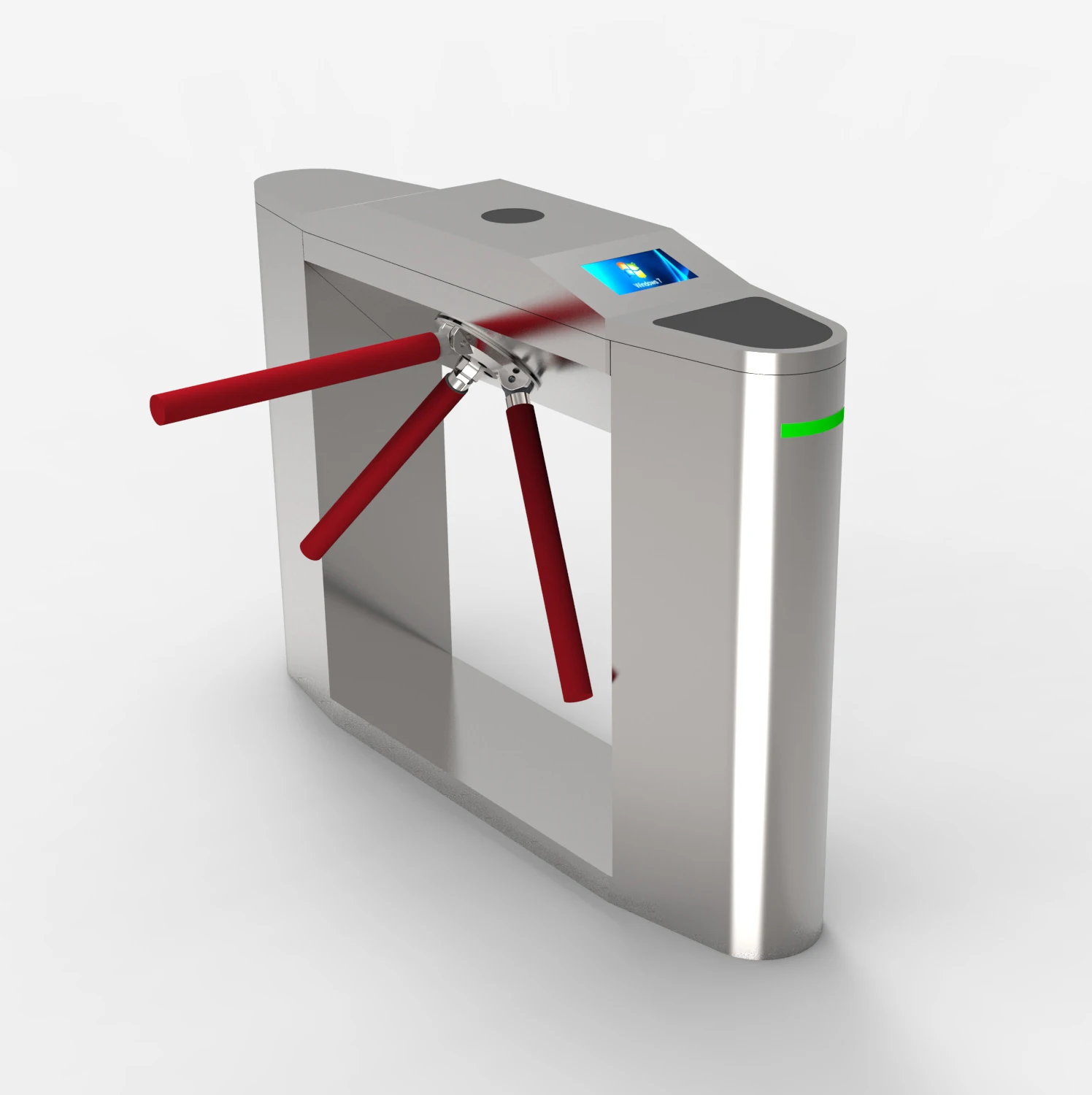 with Rotating Barrier Movement Function of Access Control Fixed Arm Tripod Turnstile