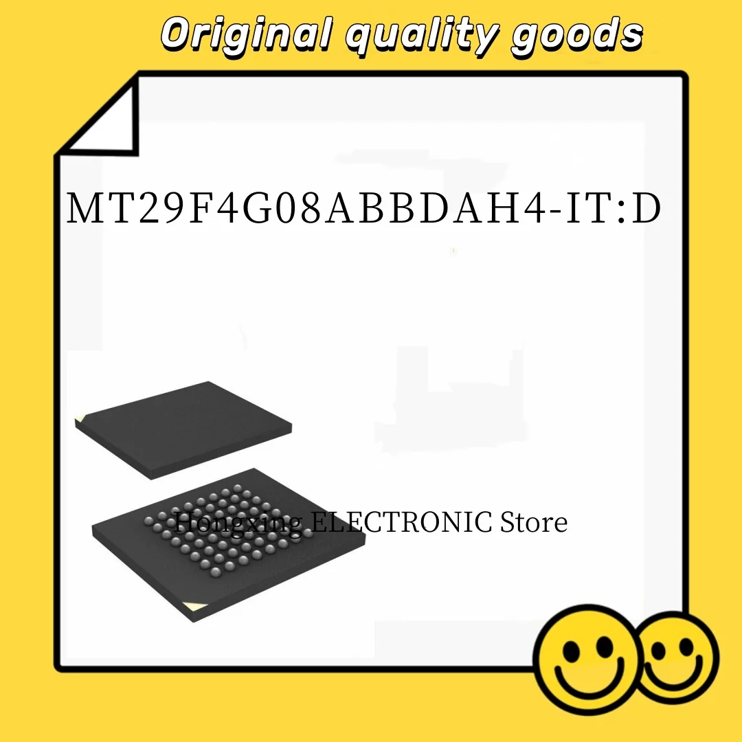 MT29F4G08ABBDAH4-IT:D     FLASH - NAND Memory IC 4Gbit Parallel 63-VFBGA (9x11)