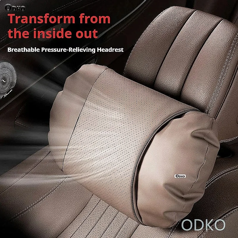 Car Seat Headrest Neck Pillow Cushion Breathable Protect Relieve Neck Fatigue For BMW E46 E90 E60 F30 F10 F20 G20 E39 G30 E36