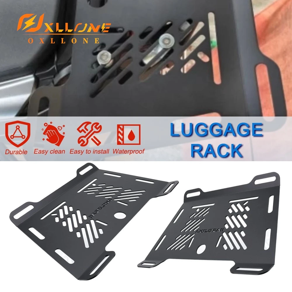 

Motorcycle For BMW R1250GS R1200GS F850GS F750GS F650GS Tail Racks Holder Trunk Frame Plate Bracket Luggage Support Shelf Case