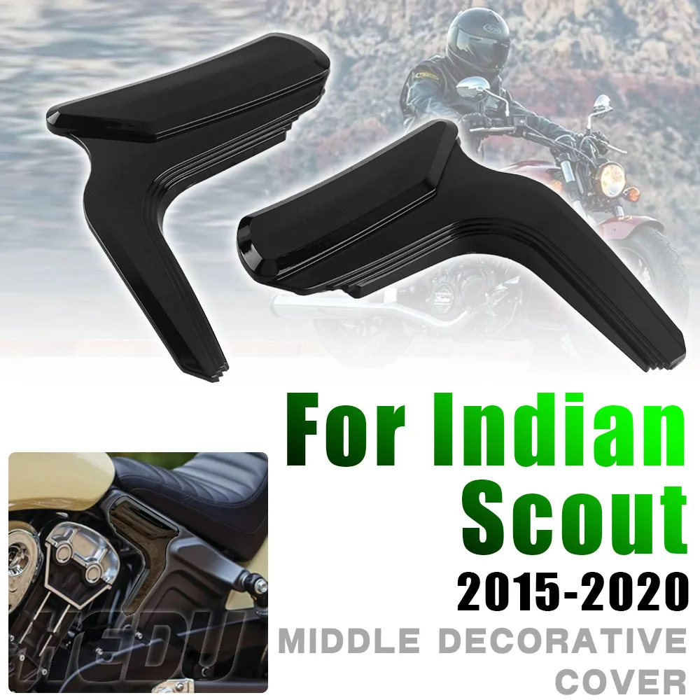

Для Indian Scout 2015 2016 2017 2018 2019 2020 2021 2022 2023 мотоциклетный пластиковый корпус средней рамы с акцентами, декоративный обтекатель