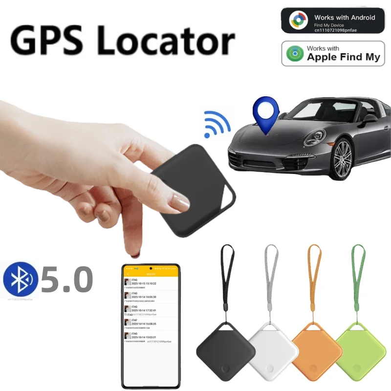 

Умный Bluetooth GPS-трекер с функцией поиска, звуковым оповещением, напоминаниями и тревожной сигнализацией для ключей, кошельков, детей, домашних животных. Отслеживание через приложение на iOS и Android.