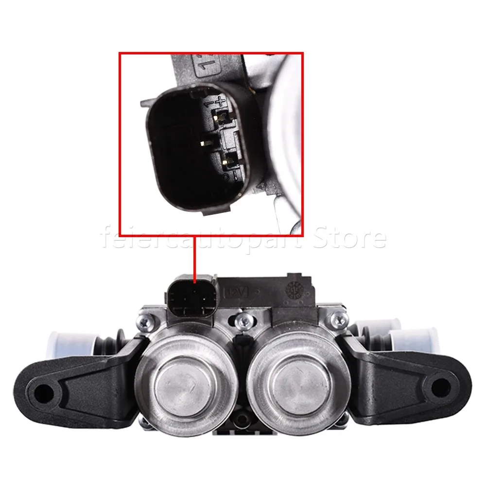 

AE-Car Air Condition Heater Control Valves Dual Solenoid 64128374995 JQD000010 64128372016 For BMW e39 1998-2006 530 540 E53 X5