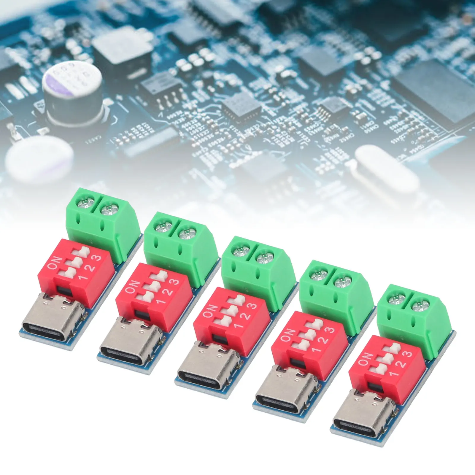 5PCS Trigger Board Module USB Type C to 5V 9V 12V 20V High Speed PD QC Decoy Change Board Module