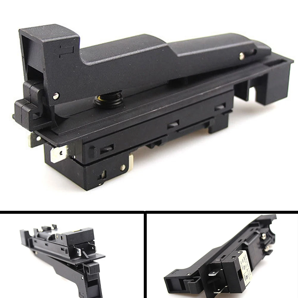 Button Angle Grinder Switch AC 220V/240V Black Grinding Accessories Plastic+metal For BOSCH GWS20-180/GWS20-230