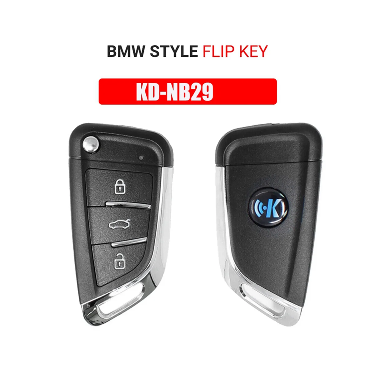 Dla KEYDIY NB29 zdalnie sterowanym samochodowym klucz uniwersalny 3 przycisk dla stylu dla KD900/-X2 MINI/ -MAX