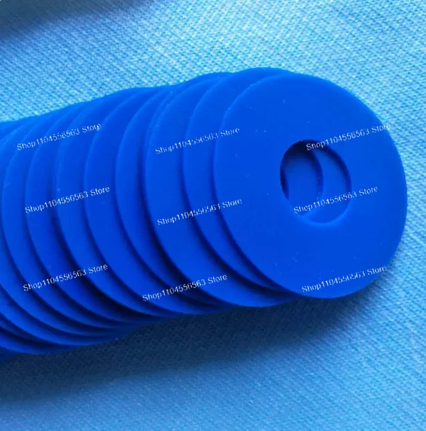 The suction nozzle plate of the printing machine and the wear-resistant rubber ring for absorbing paper