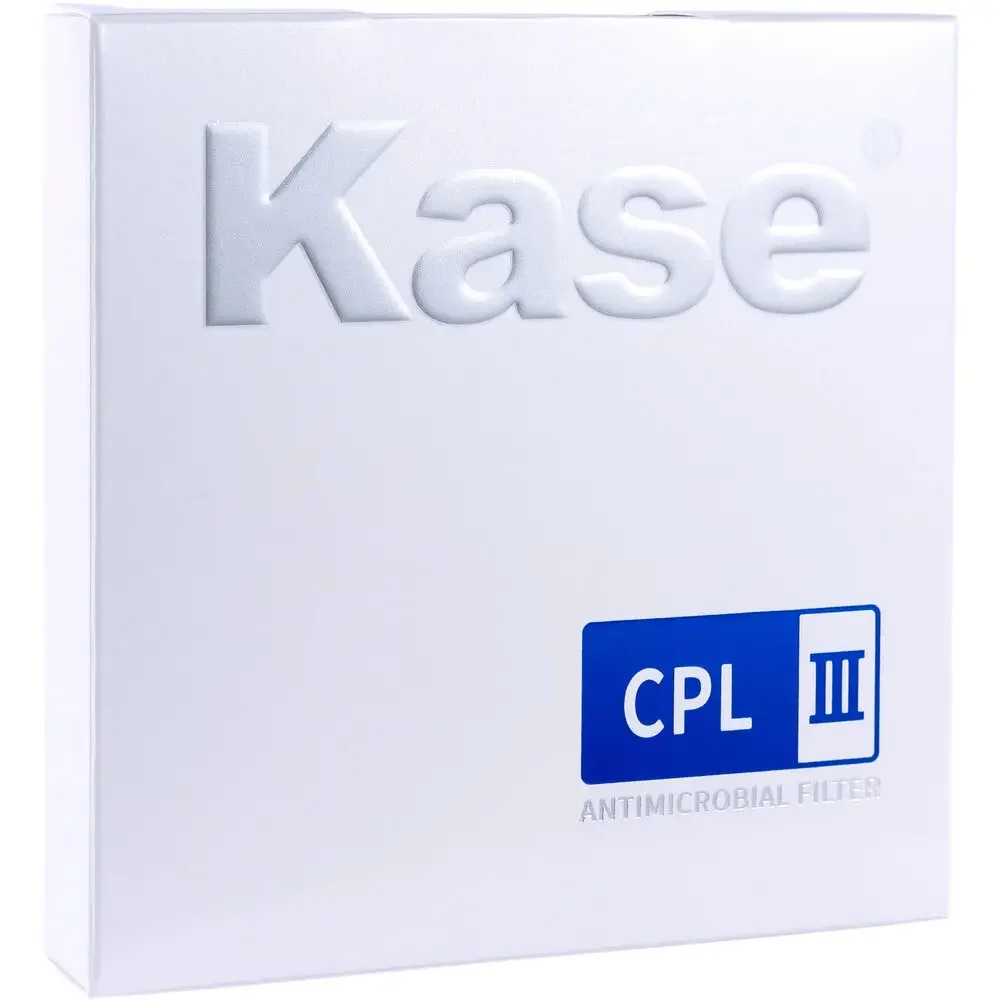Filtro Kase Screw-In CPL III 40.5 43 46 49 52 58 62 67 72 77 82 95mm Filtro de lente de câmera