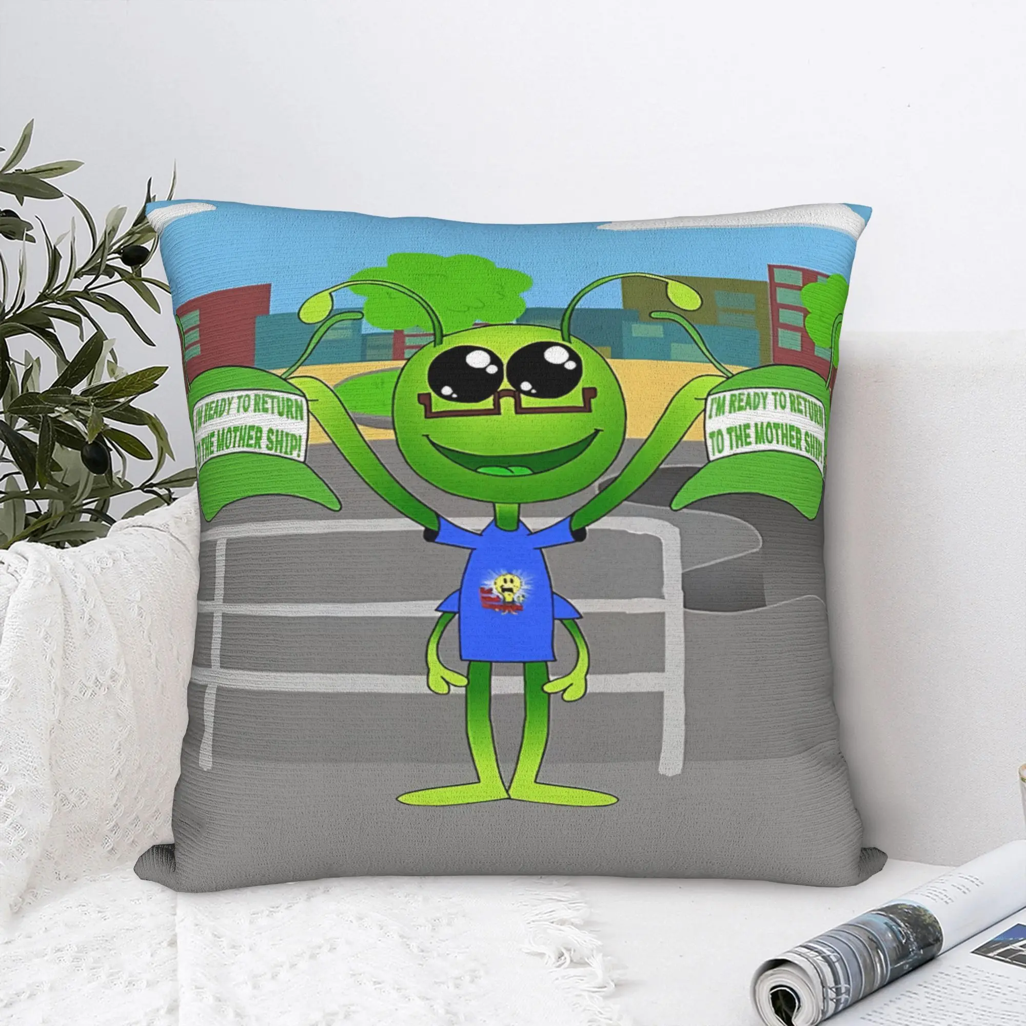Bed Decorations F-Fact A-Attack Adventures Pillowcases Merch  Pillow Covers Zipper Multiple Sizes