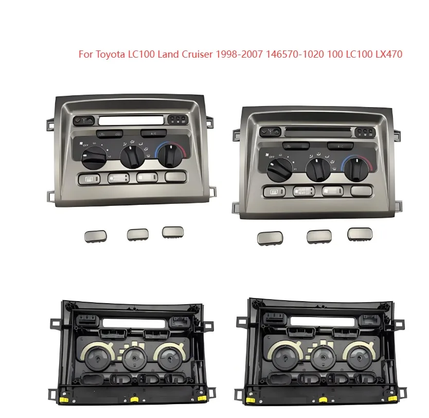 

Панель управления кондиционером Liuquan 60850 для Toyota LC100 Land Cruiser 1998-2007 146570-1020 100 LC100 LX470