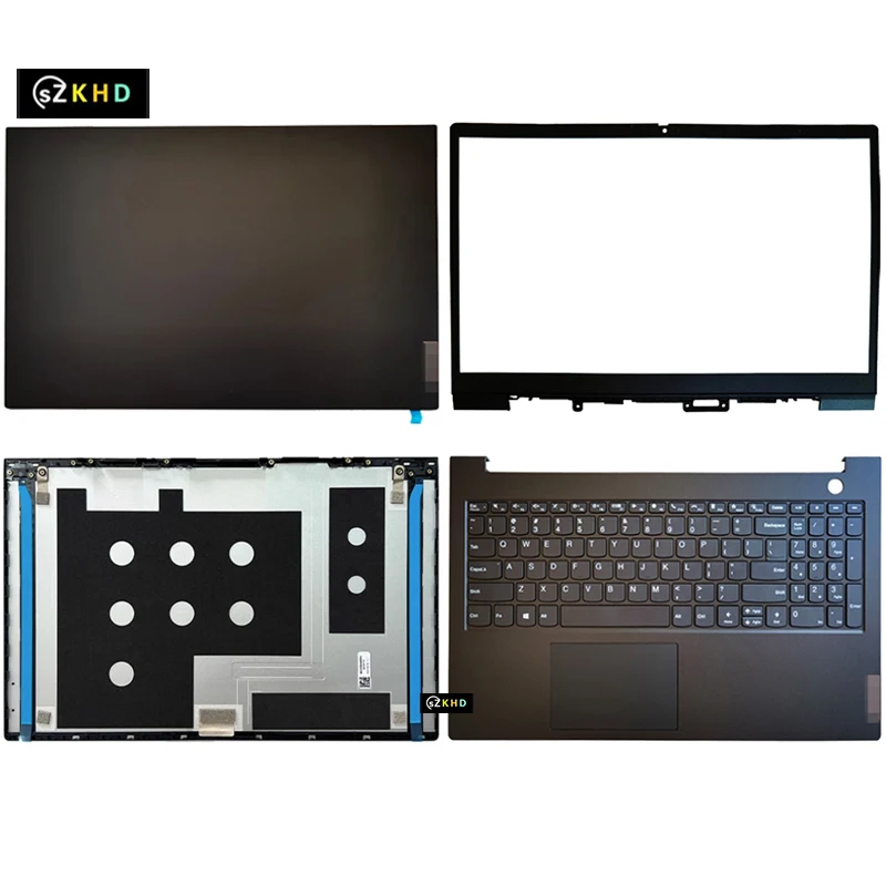 New For Lenovo E5-IML E5-IIL ITL 2021 Lcd Back Cover Top Case Rear Lid Bezel Palmrest Upper Case Keyboard Bottom Shell Laptop