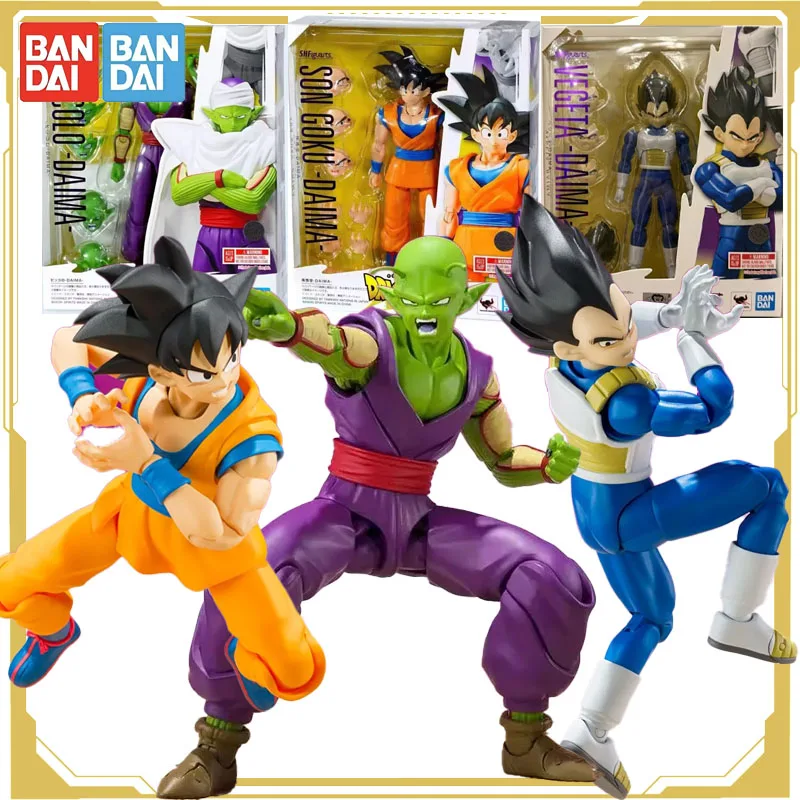 

Bandai Original S.H.Figuarts Dragon Ball DAIMA PICEOLO Vegeta Son Goku Action Figure Toys for Boys Girls Gift Collectible Model