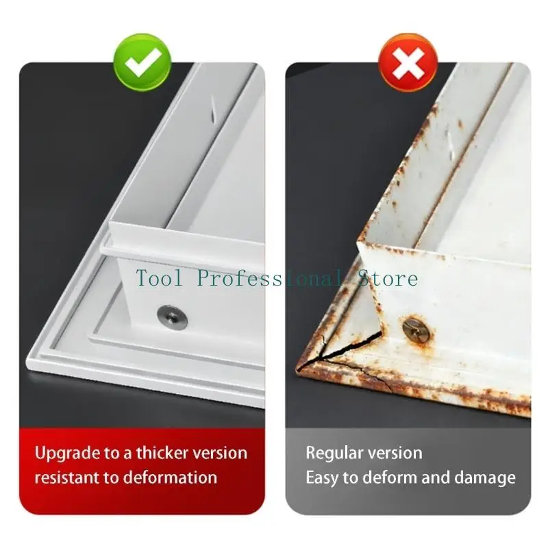 57QF Push Activated Wall Mounted Door Joint Panel constructed Of Strong Aluminum For Easy Air System Maintenance