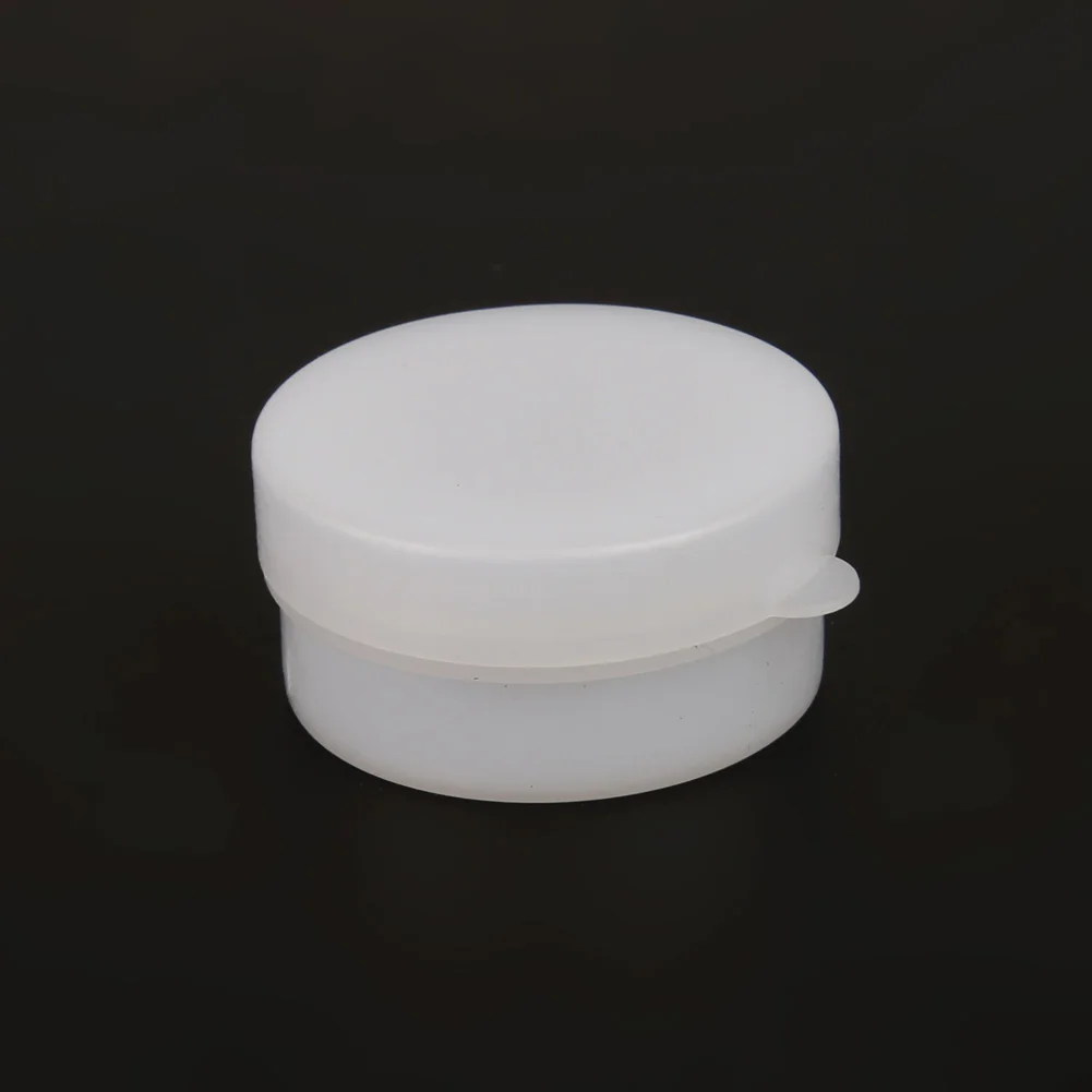 Bottiglie vuote riutilizzabili Crema per gli occhi Contenitore per crema per il viso Scatola in materiale plastico di colore bianco per strumenti da viaggio all'aperto