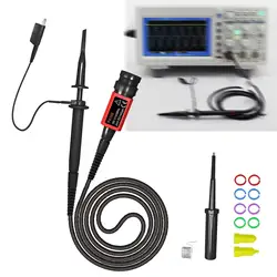 Universal Oscilloscope Probe 100:1 2kv 100MHz Oscilloscope Clip Probes Digital Oscilloscope Clip Probe for Digital Oscilloscopes