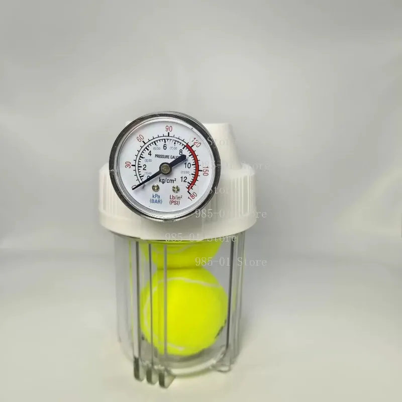 4/8 Balls Capacity Tennis Pressure Tank Leakproof Inflatable Storage Container