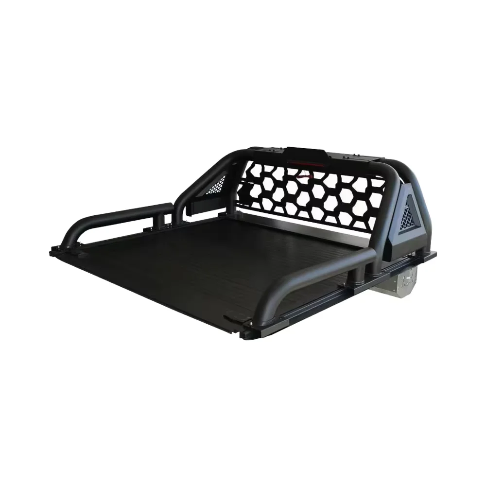 

Factory Direct HD Roller Tonneau Cover Roll Bar Combo For F150 F250 D-Max Gladiator 4x4 Anti-Theft Easy Install For Tacoma Pao