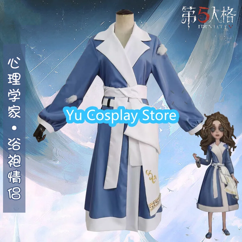 Game Identity V Psychologist Aida Mesmer Cosplay Costume Ada Cosplay Bathrobe Hallween Carnival Uniforms Party Suit Custom Made