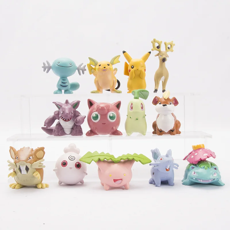 13pcs/set Pokemon Action Figure Toys 3-5cm