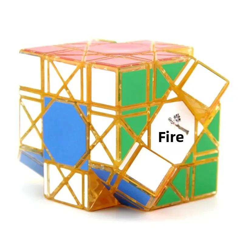 Dayan Transparent Yellow 6 Axis 8 Rank Magic Cube Limit Edition Collection Dayan  Eight Trigrams Mixian I Am Eight Trigrams