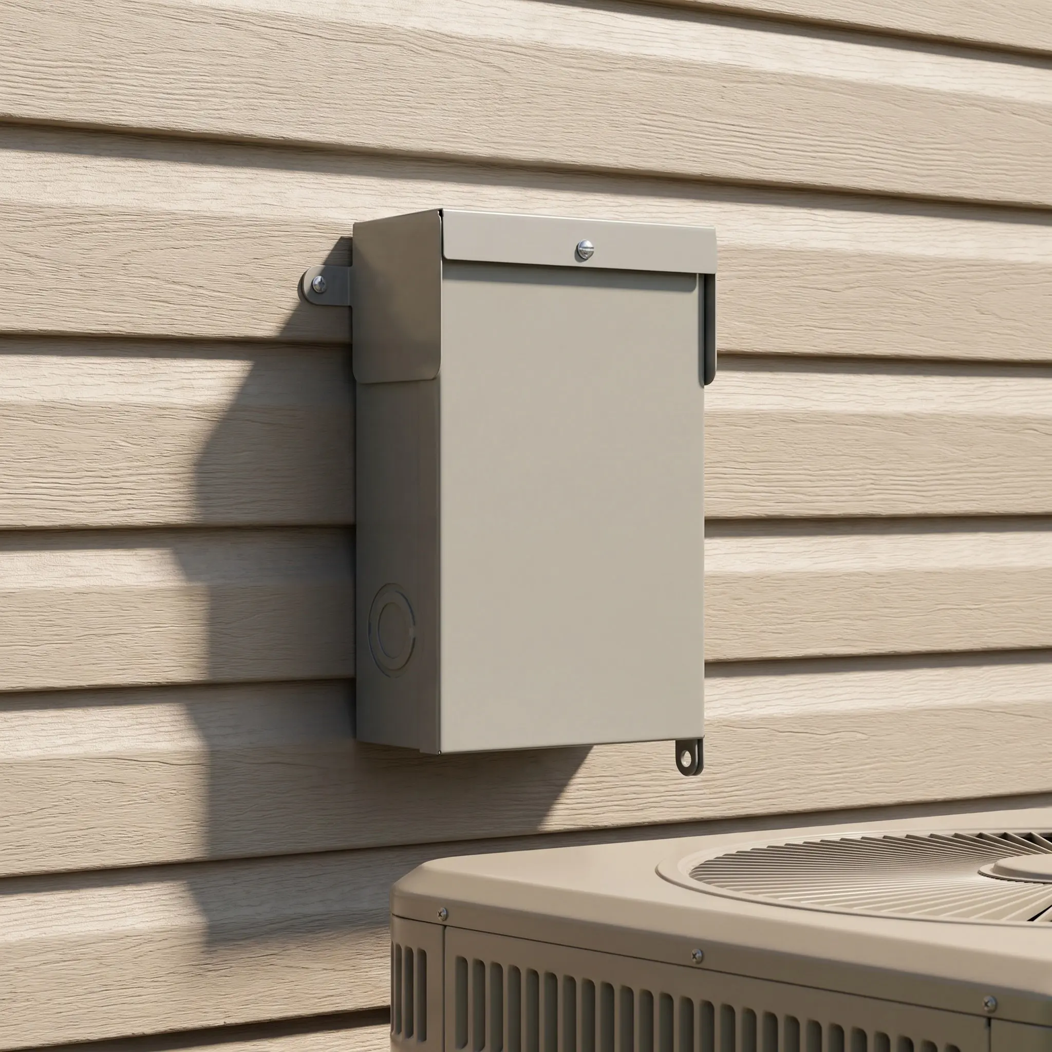 ac分離ボックス、屋外用、防水、金属製、60アンペア、240v、耐候性、引き出し式、hvac安全スイッチ、空気用