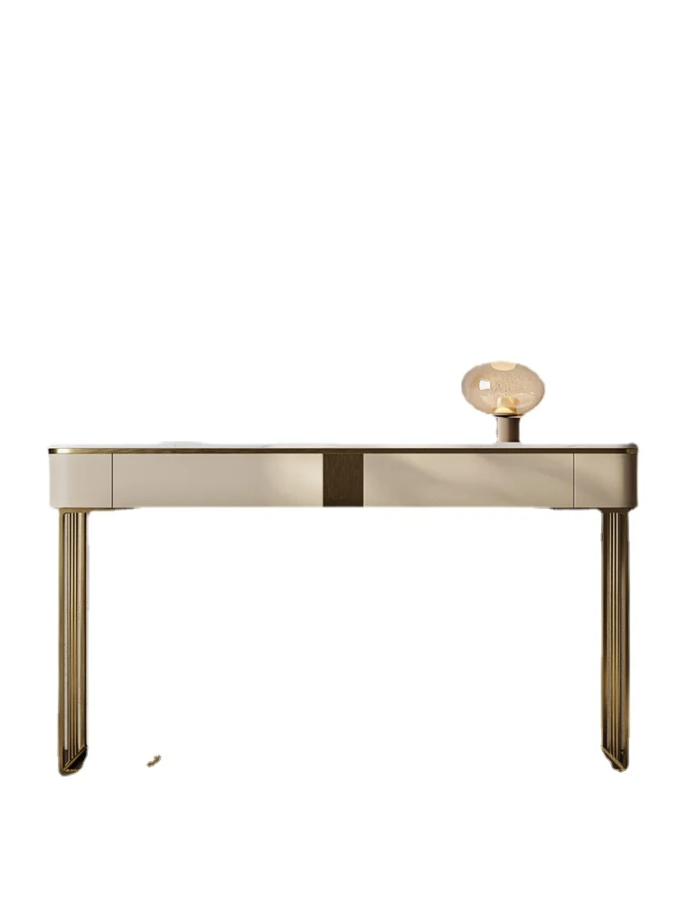 

ZZXL Hallway Doorway Side View Sets Aisle Corridor Storage Stone Plate Console Tables