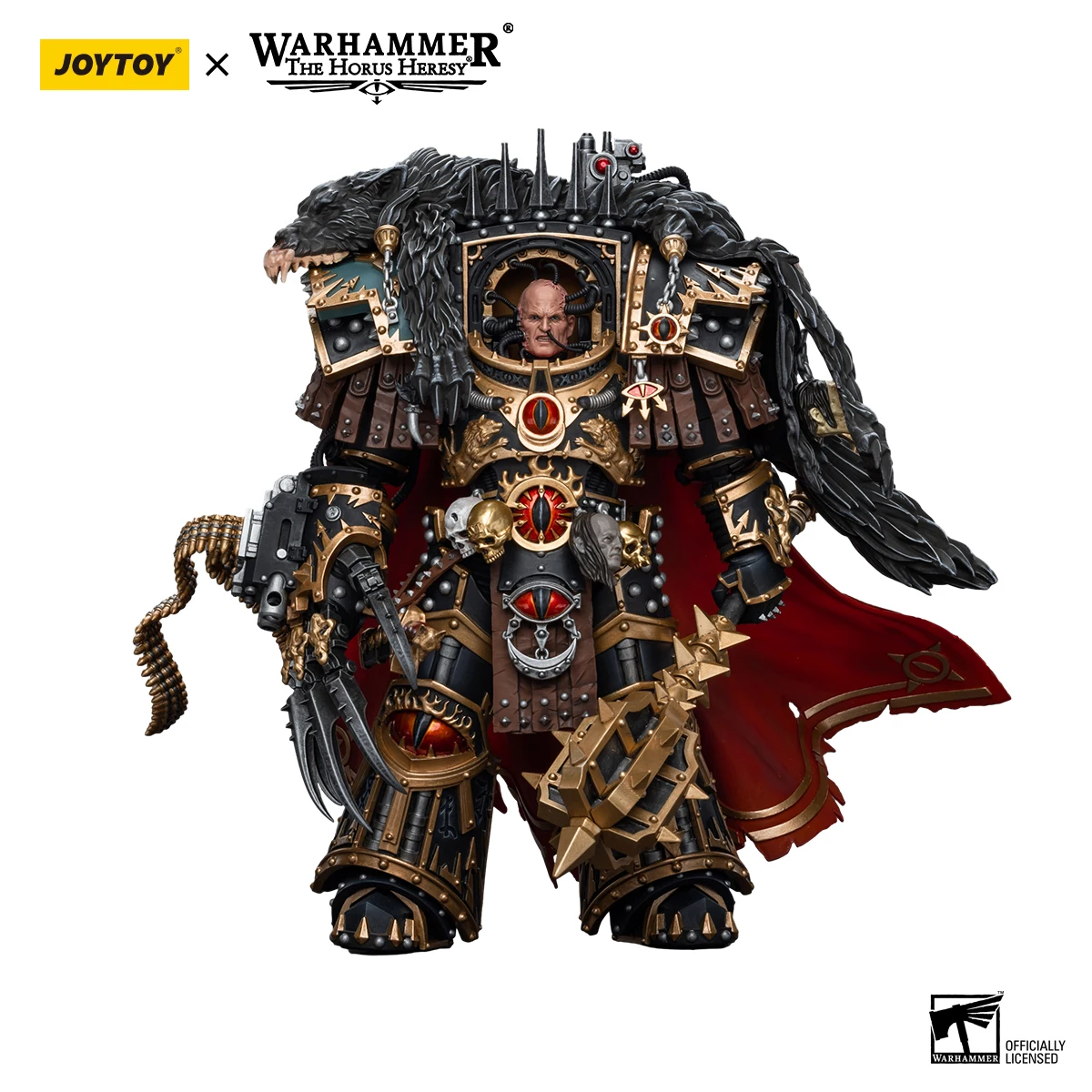 [IN STOCK]JOYTOY Warhammer 40K 1/18 Action Figure Sons of Horus Warmaster Horus Anime Model view 5
