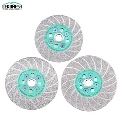 LEKOMESH 100/115/125mm Double Side Concrete Cutting Grinding Disc  5 8-11/M14 Granite Marble Tile Cutter Diamond Cutting Blade