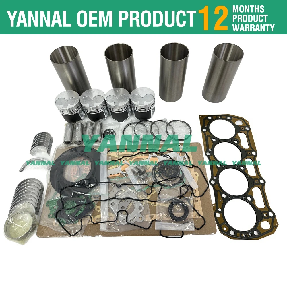 N844 N844-C N844-D N844L Overhaul Rebuild Kit For Shibaura ST450 T1530 Tractor