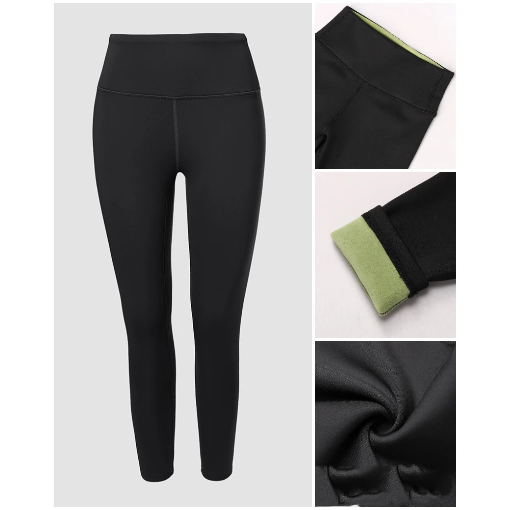 

Fashion High Waist Skinny Sporty Pant Black Tight Yoga Pants Women Casual Push Up Work Out Pants