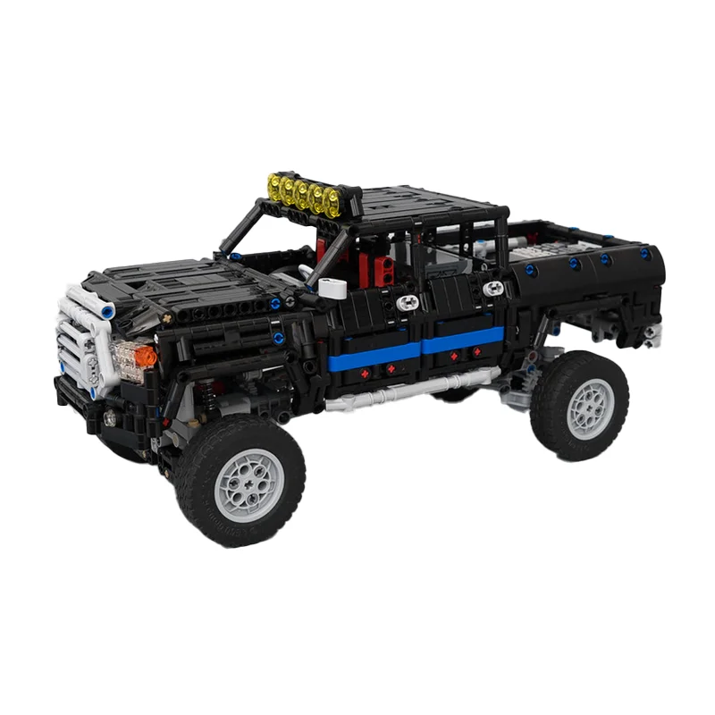 

1659 PCS Building Blocks Boys Toys Technic Pickup Truck Car Model MOC Dual Driveshaft Construction Set for Children