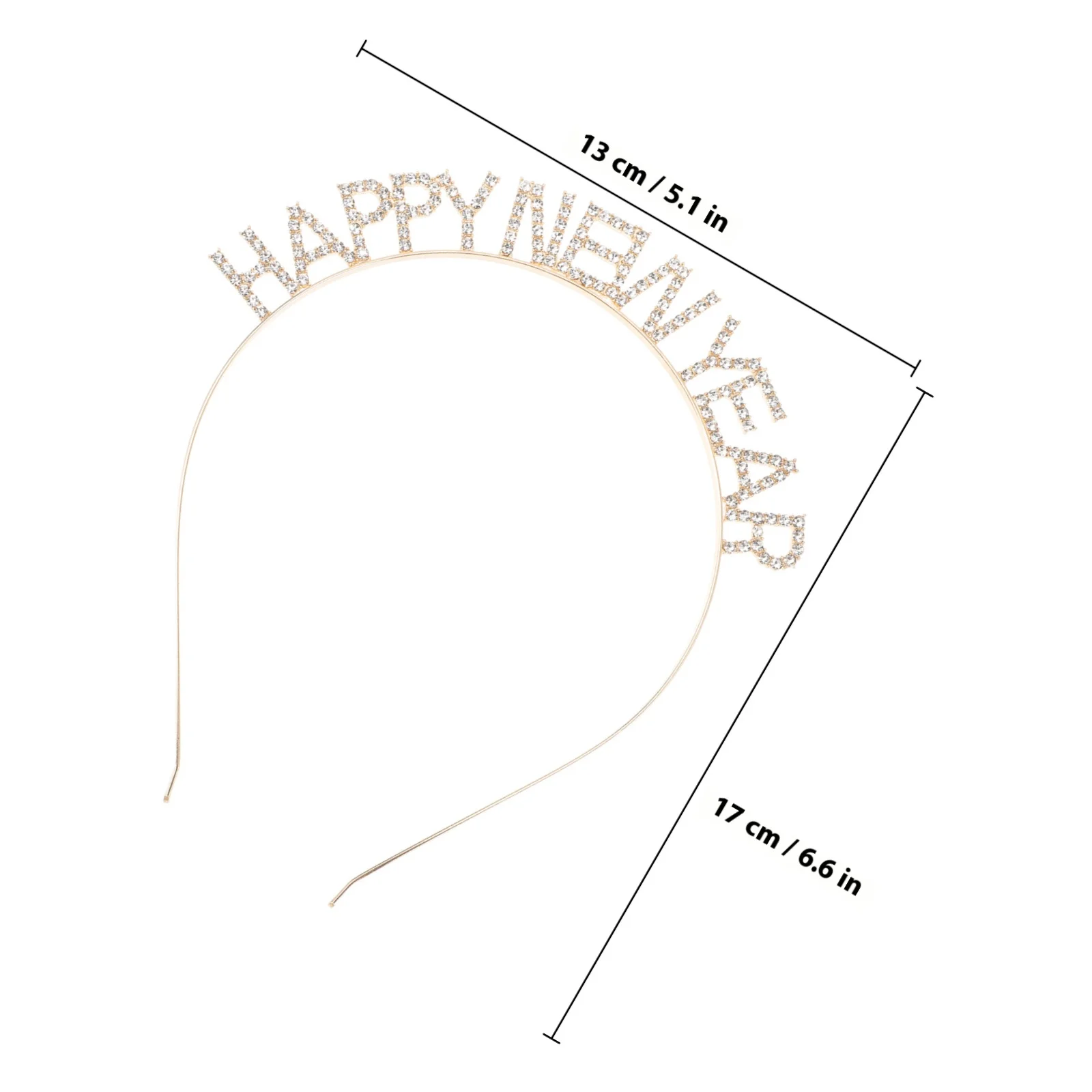 New Year Headband Delicate Party Hairband Reusable Photo Booth Props Festival Party Supplies Spring Festival Headdress