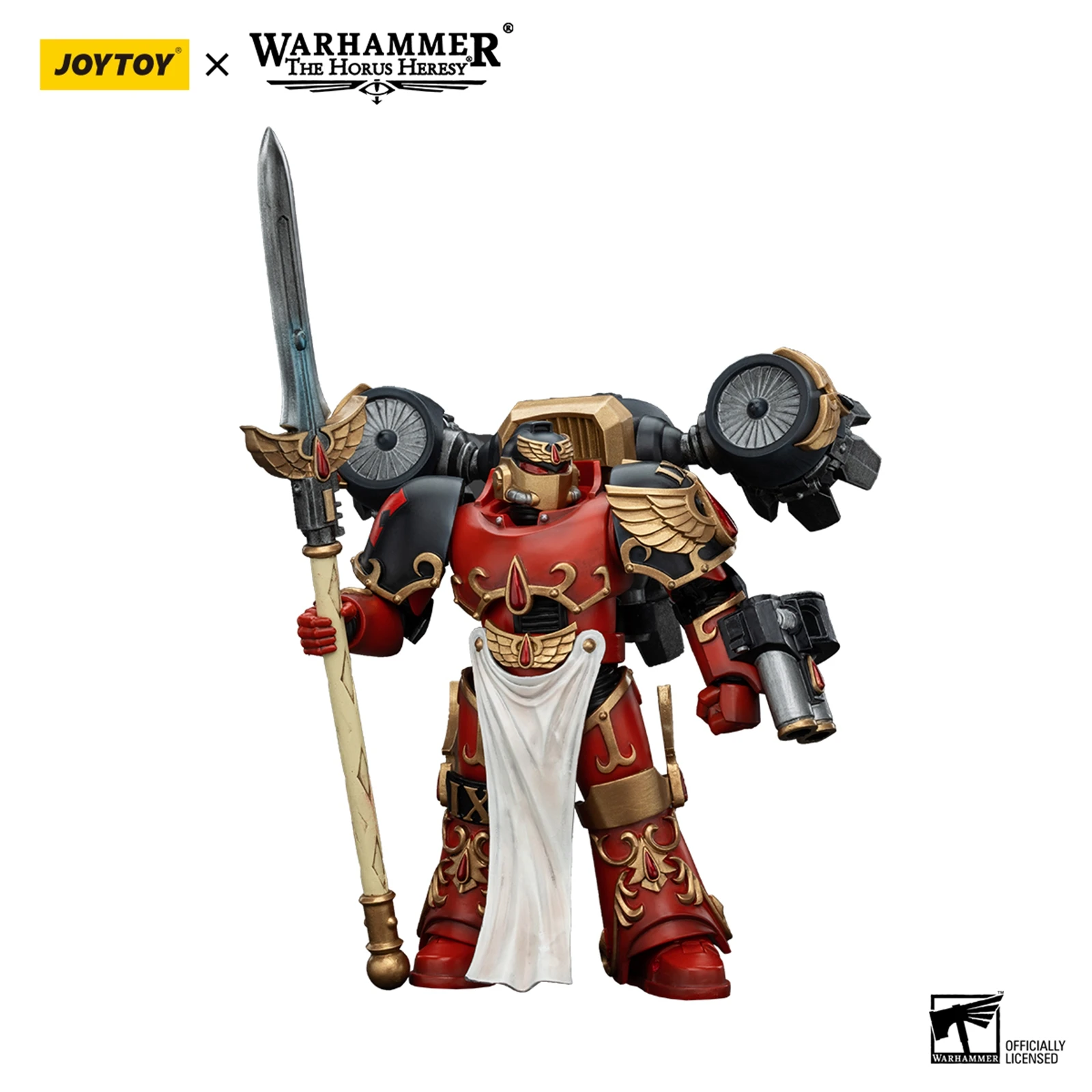 

JOYTOY Warhammer 40000 1/18 Action JT00461 Blood Angels Dawnbreaker Cohort Dawnbreaker Champion