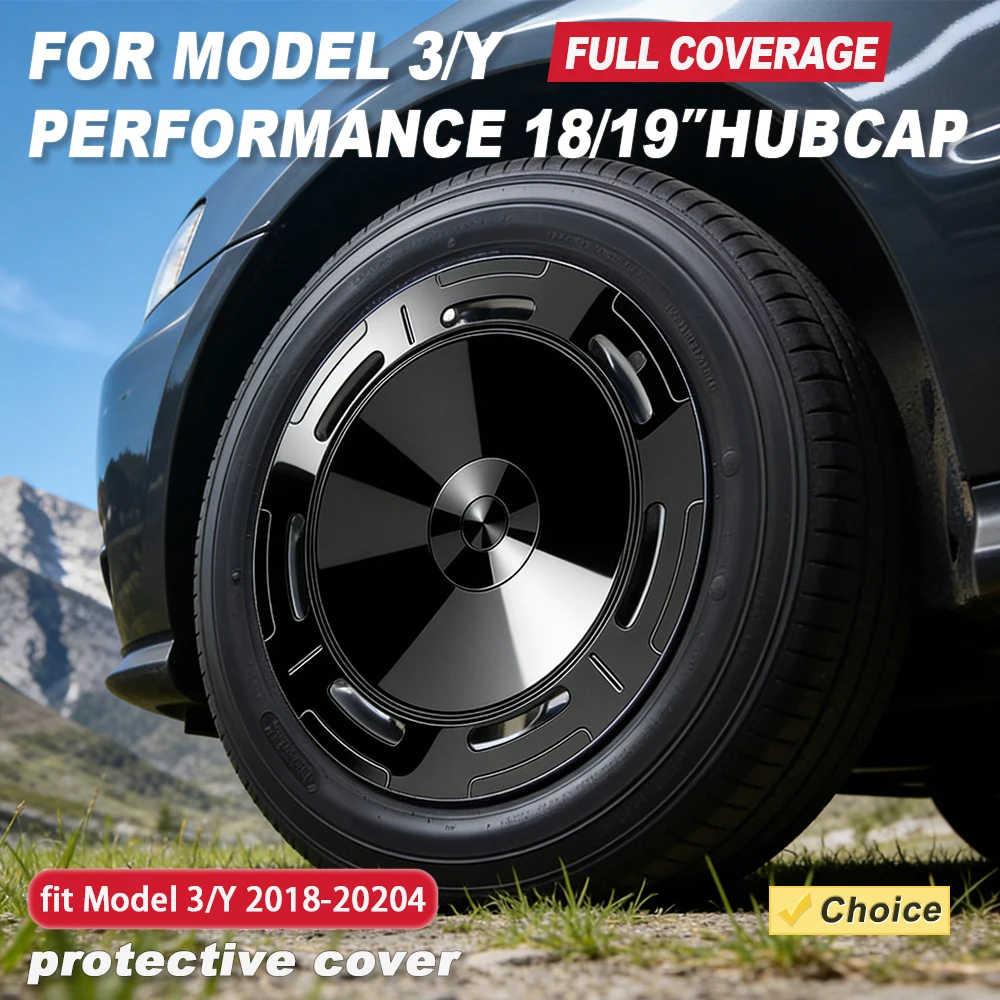 

Комплект из 4 колпаков для Tesla Model 3/Y, 18/19 дюймов, для полноприводных моделей, сменные колпаки на колеса, автомобильные аксессуары 2018-2024