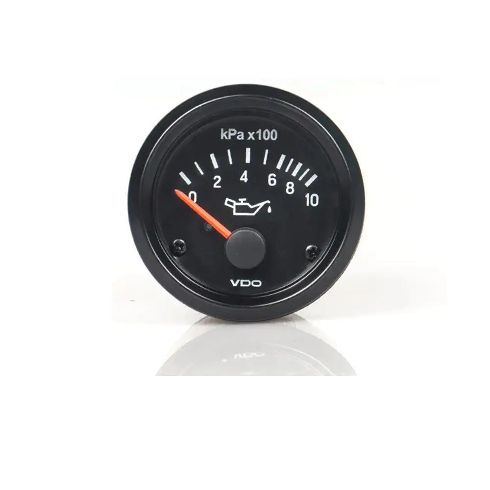 VDO 12V/24V Oil Pressure Gauge 0-500kPa(5bar) for Automotive/Industrial Engines