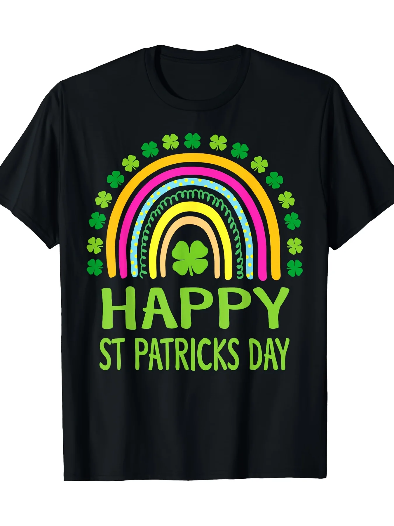 Egg Tart Direction St. Patrick's Day Themed Women's T-Shirt Pure Printed Fashion Daily Outings Holiday Gatherings