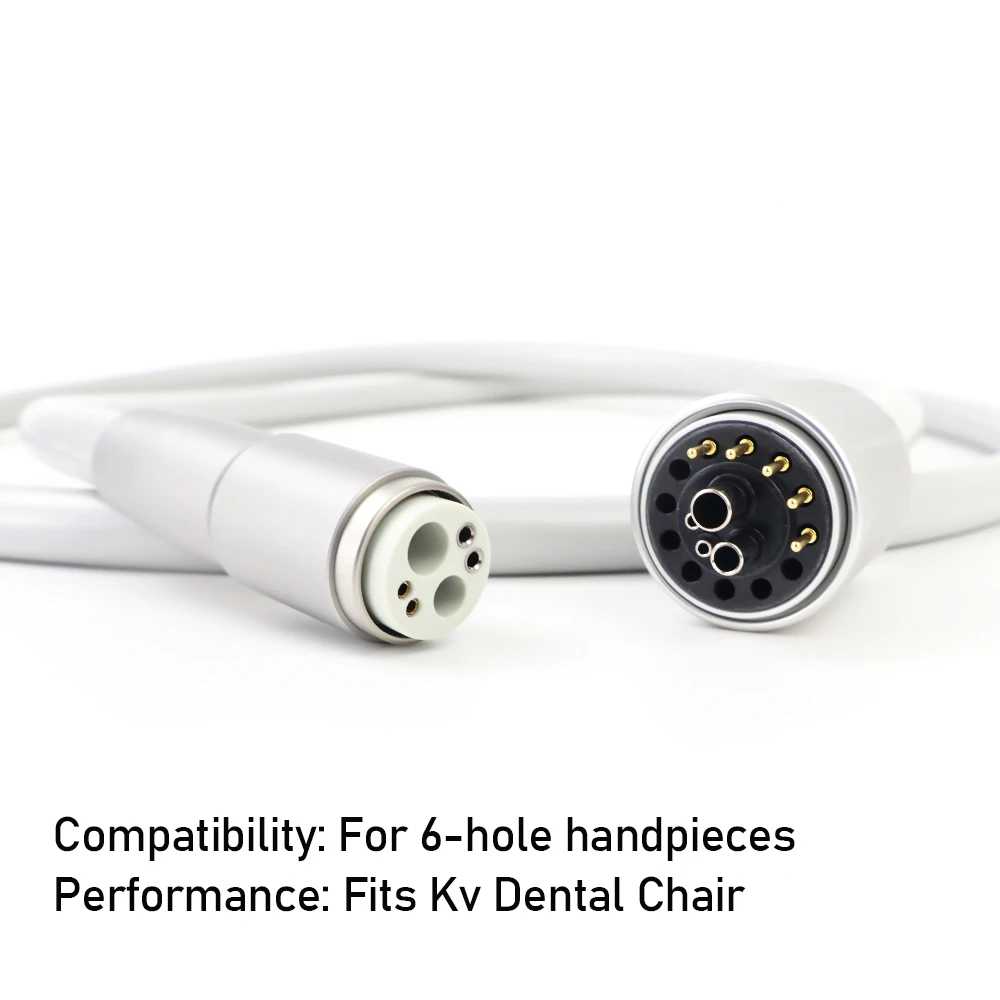 

Стоматологический наконечник, оптоволоконная трубка, 6 отверстий, с легкой турбинной трубкой Kavo K2005 для деталей стоматологического кресла, стоматологические инструменты