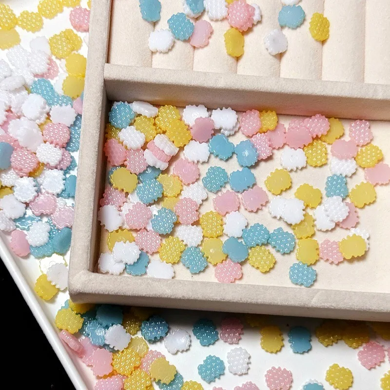20g/50g/100g Mini Honeycomb Cookie Resin Charms 10×9mm Simulation Food Decorations for Nail Art, Earrings and Slime DIY