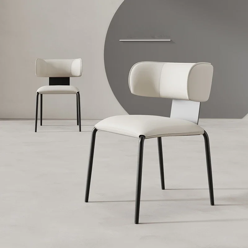 لهجة الكراسي تسريحات أثاث غرفة الطعام الحديثة الفاخرة الحد الأدنى الشمال كرسي غرفة نوم Cadeira الأثاث مكتب المطبخ #2