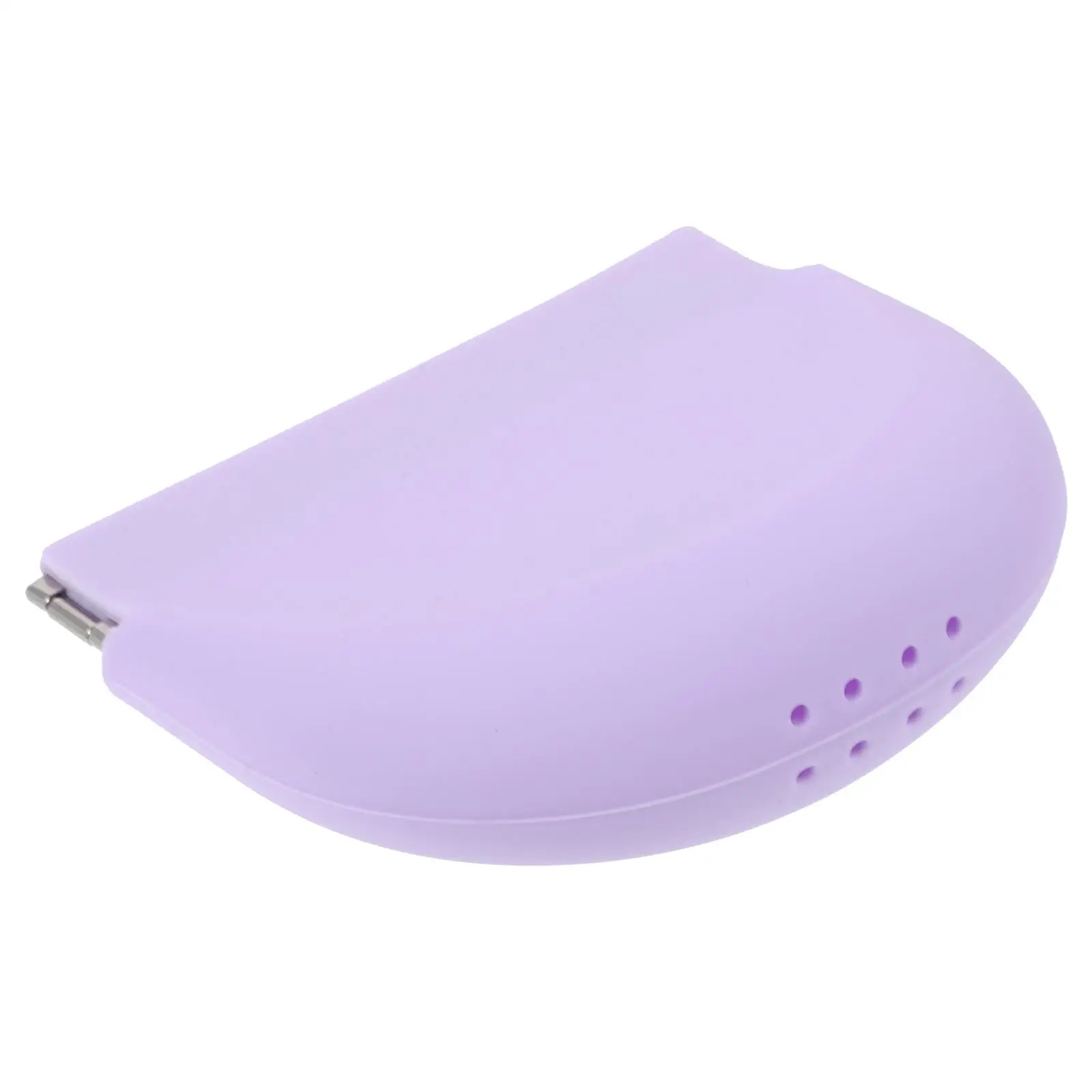 

Silicone Case Box Mouthguard Container Portable Storage Supplies For Teeth Retainers Travel Daily Use Purple