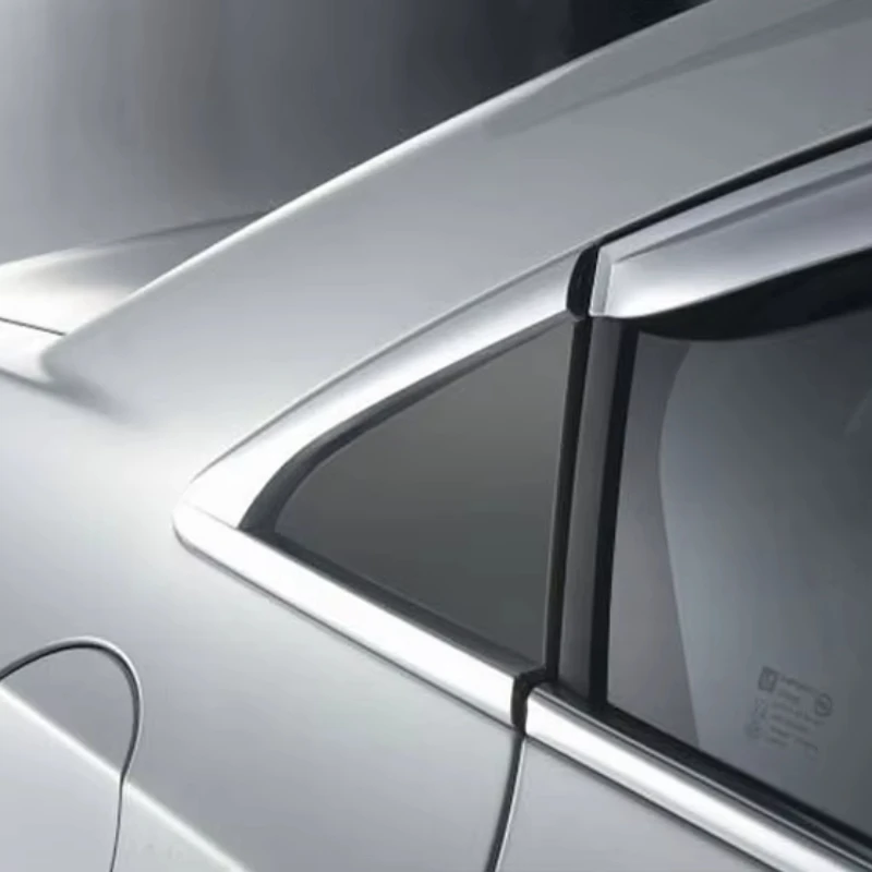 Free Shipping Car Styling Chromed Rear QUARTER WINDOW Frame Trim For Chevrolet Cruze 2009 -2014 Sedan