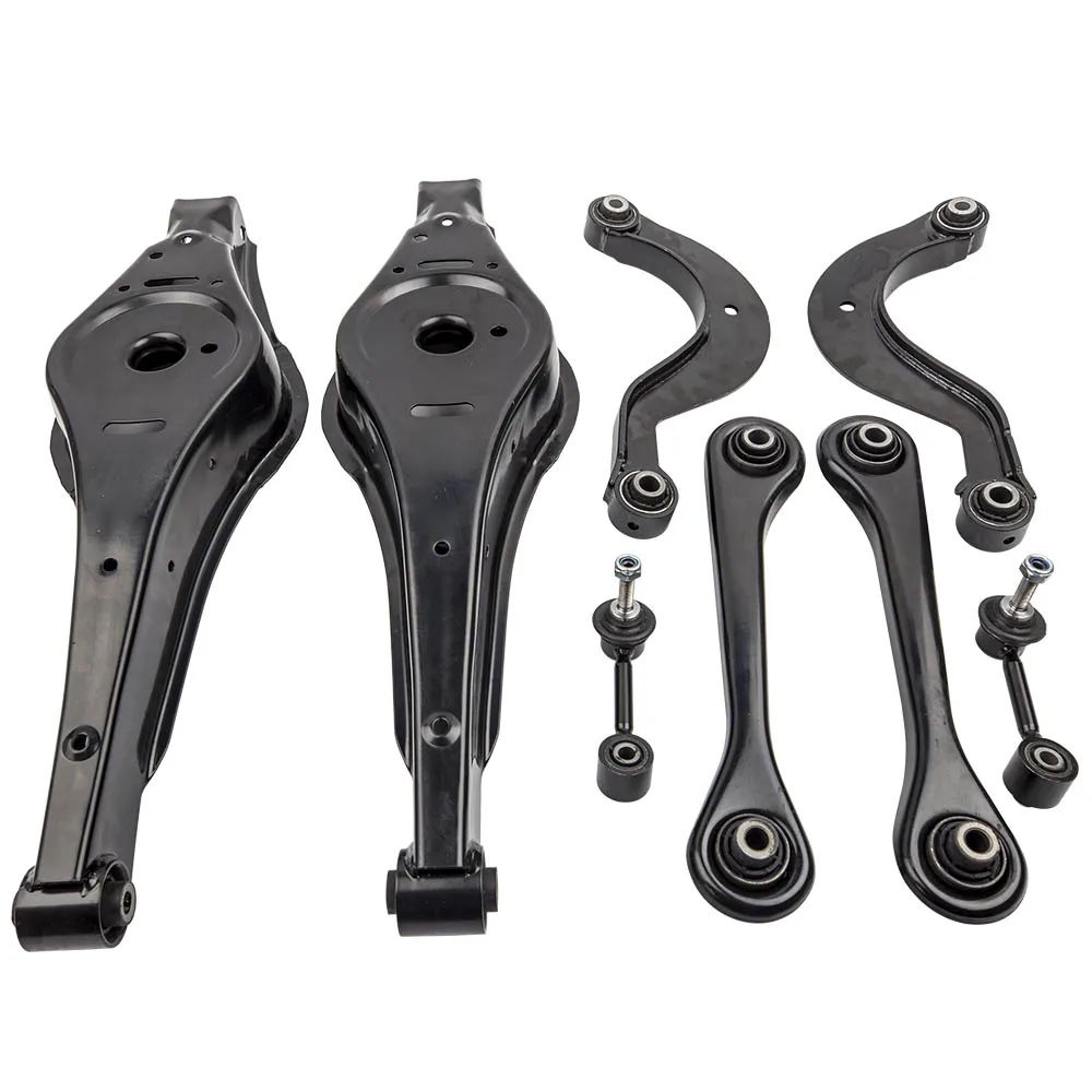 8pcs Control Arm Set Rear Axle Left&right For Audi A3 8P VW Golf 5 6 Passat 3C Touran