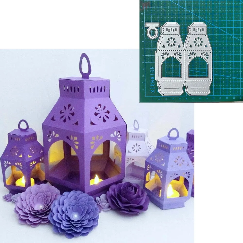 metal cutting dies Folding box envelope die mold Scrapbook paper craft knife mould blade punch Embossing stencils template