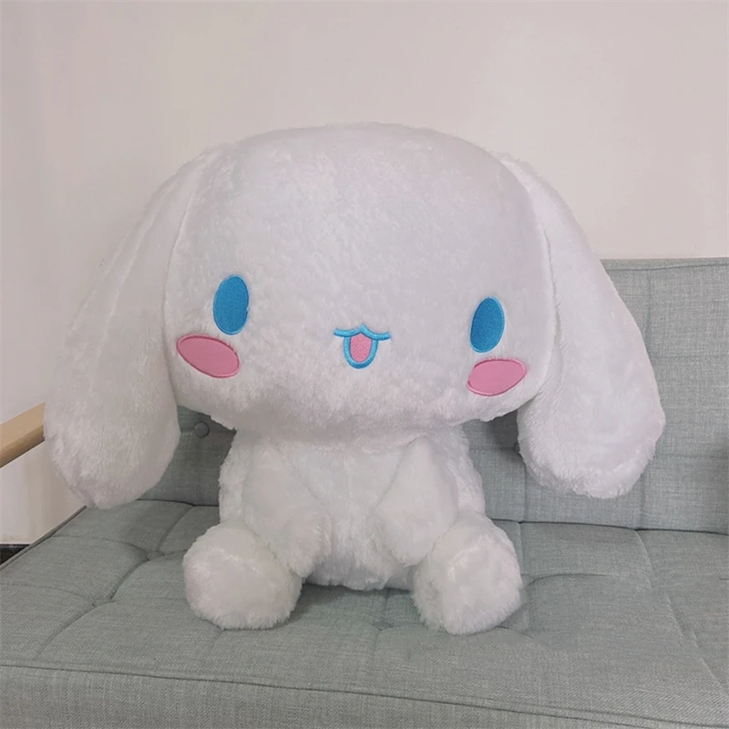 Sanrio Cinnamoroll Plush Toy Cute Stuffed Anime Plushies Sitting White Dog Plushies Girly Home Decor Birthday Gifts For Girl