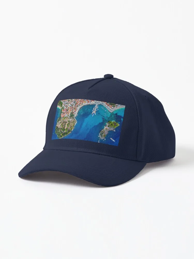 Parga Town From Above Cap For Unisex Adult Outdoor Casual Sun Baseball Caps New Fashion Hat