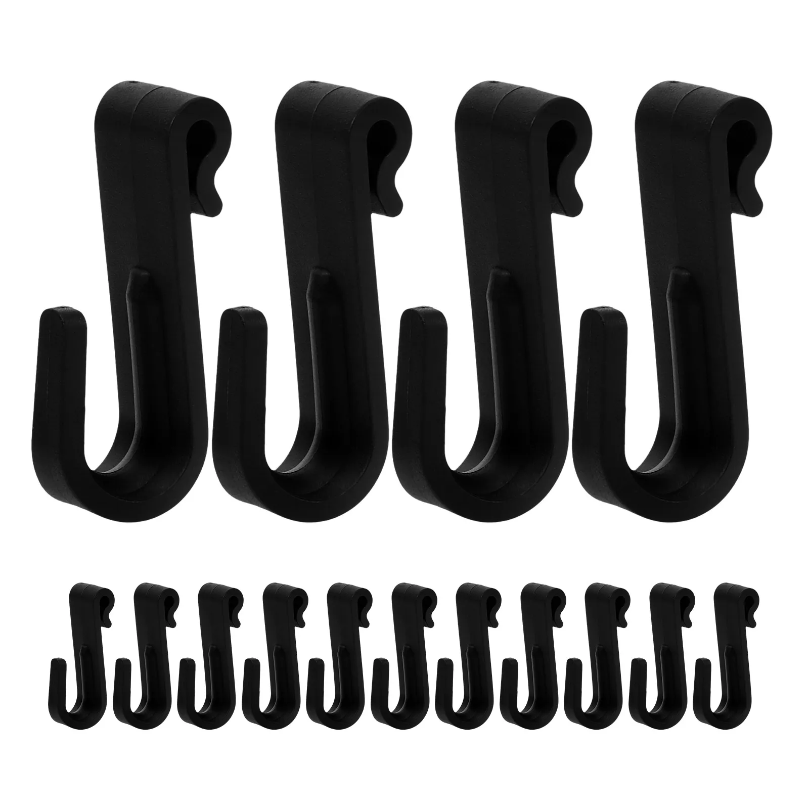 

20 Pcs Hook Plastic over The Door Towel Rack Bbq Utensil Holder Hooks Mesh Hanger Clothes Hangers