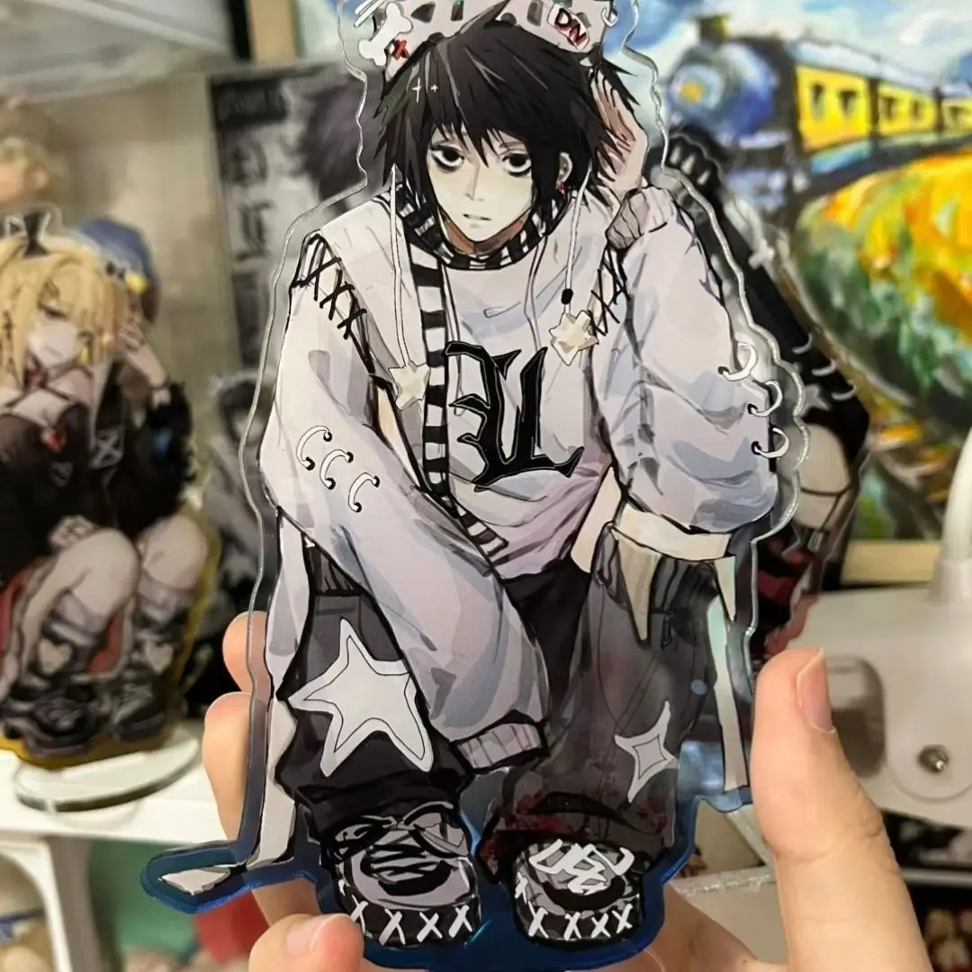 DEATH NOTE Figures Acrylic Stand Fashion Anime Action Figure Accessories Collection Kids Figure Toys Gift Yagami Light