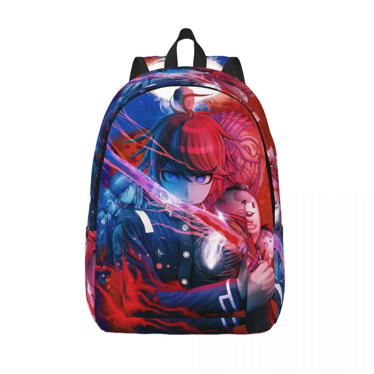 HUNDRED LINE Game for Teens Student School Bookbag Last Defense Academy Daypack Middle High College with Pocket