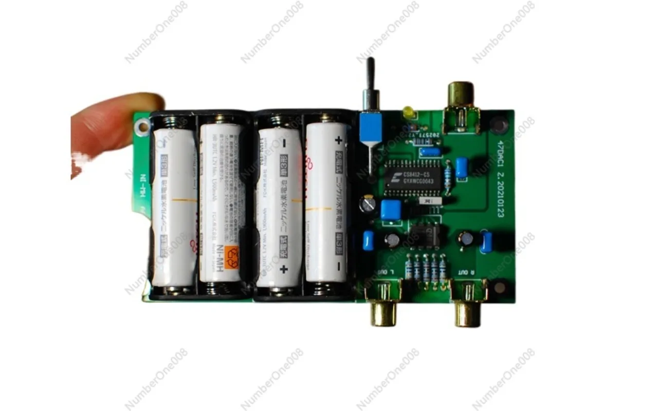 

HIFI Battery Enhanced Version Tda1543 Decoder 47lab Dac