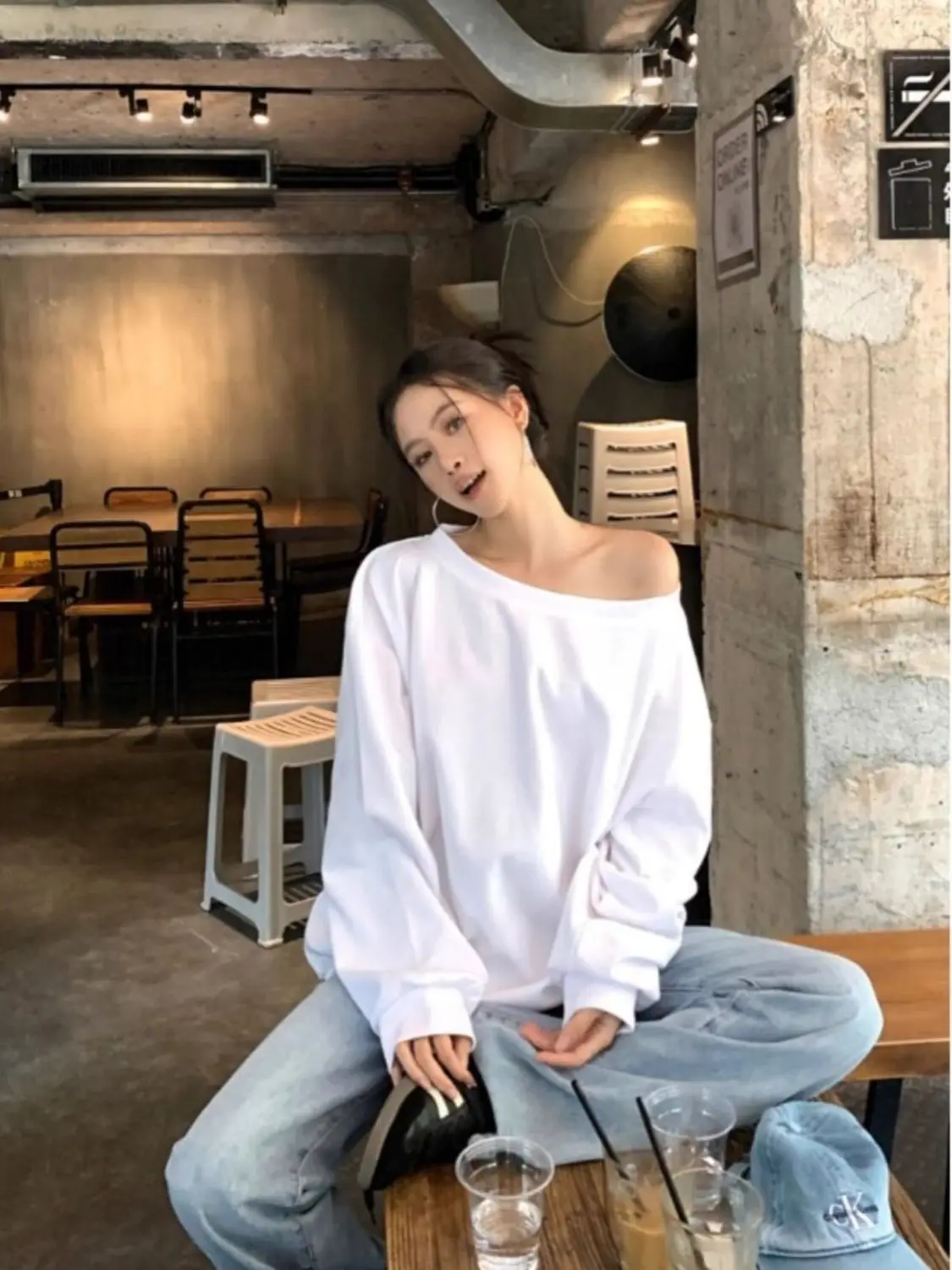 

Толстовки женские, одежда в центре города, разноцветная, чистая, белая, с китайским цветочным принтом, милая, для путешествий, осенне-зимняя подкладка, термовязание